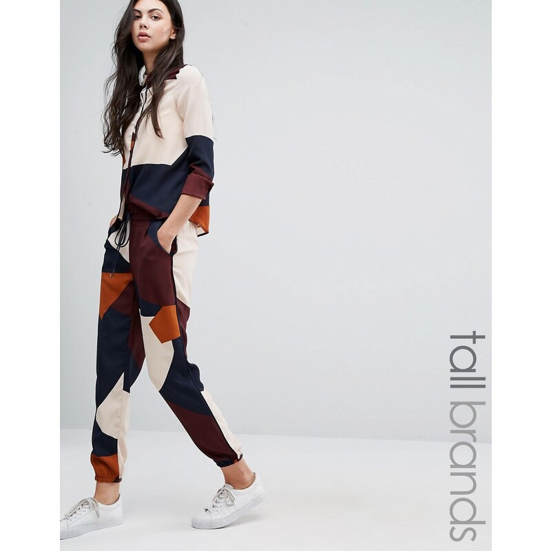 Vero Moda Tall - Pantalon de survêtement color block - Multi