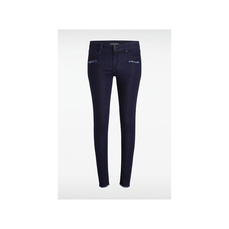 Jeans femme skinny taille normale Bleu Coton - Femme Taille 34 - Bonobo