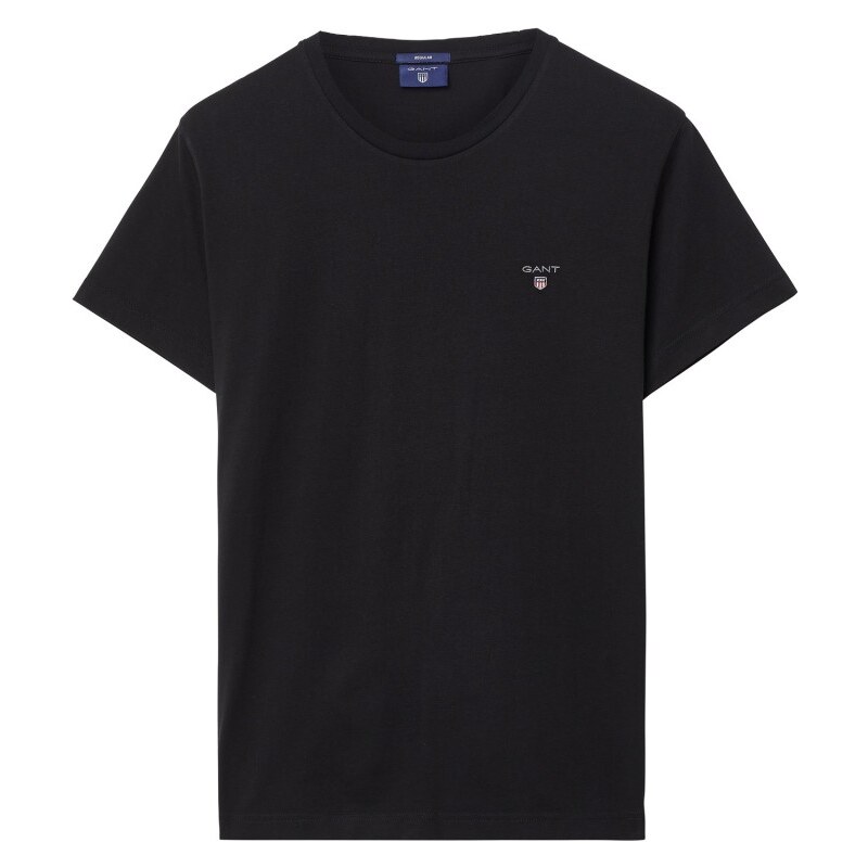 GANT T-shirt Uni - Black