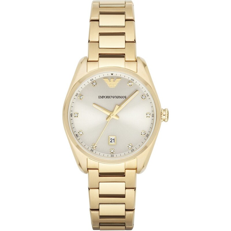 Emporio Armani Montres, Ladies New Tazio Wristwatch Gold en or