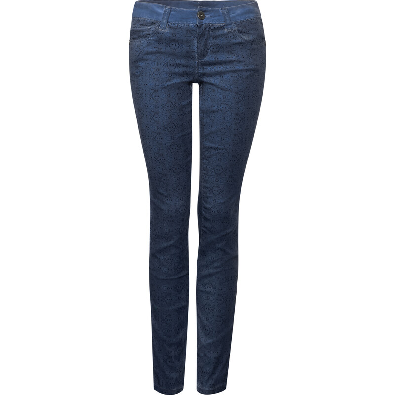Street One - Pantalon Slim Fit Morris - delta blue