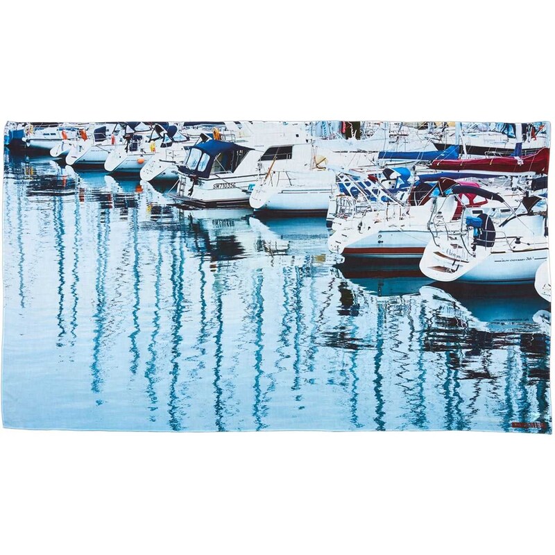 Millscellanees Reflection Harbour - Chèche - imprimé