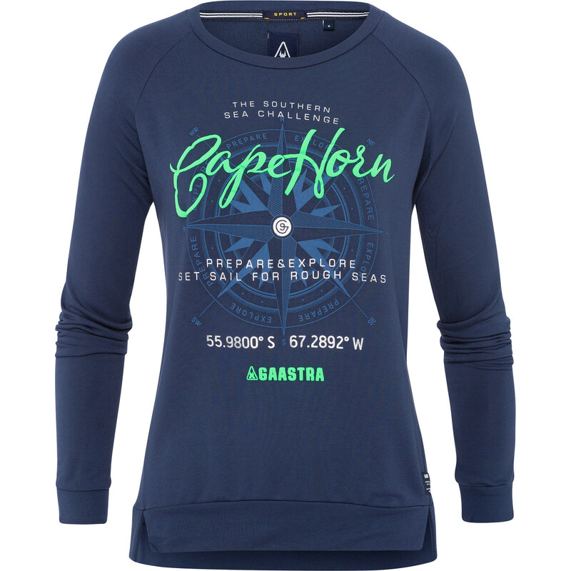 Gaastra Sweatshirt Stern Solid Femmes bleu