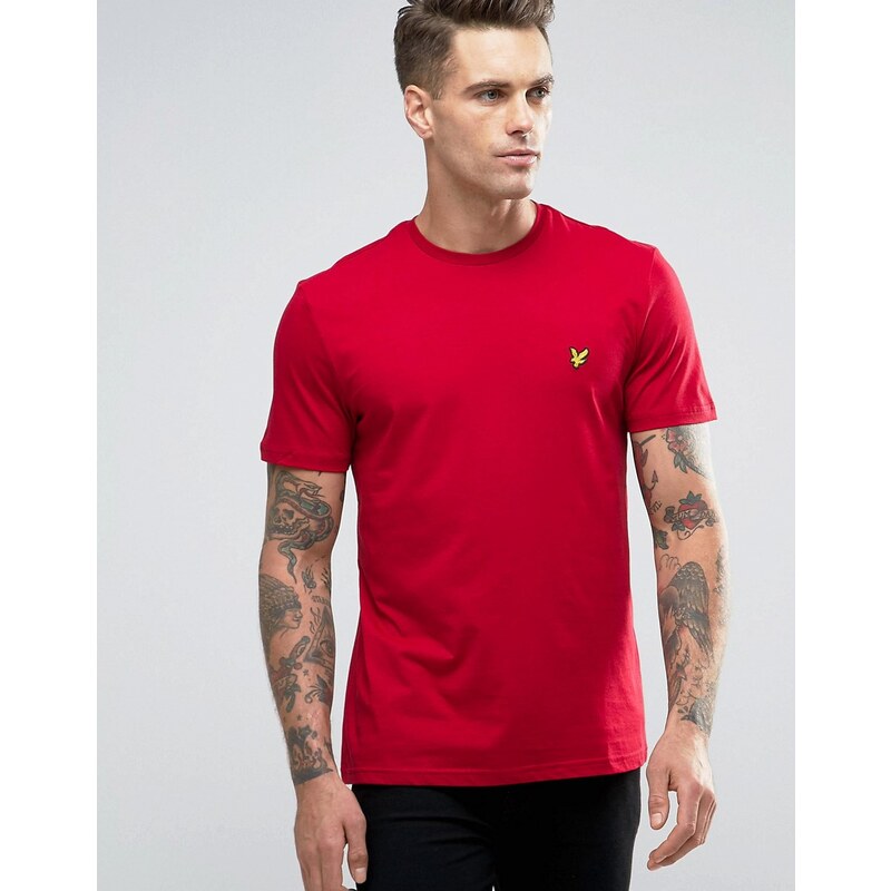 Lyle & Scott - T-shirt à logo aigle - Rouge - Rouge