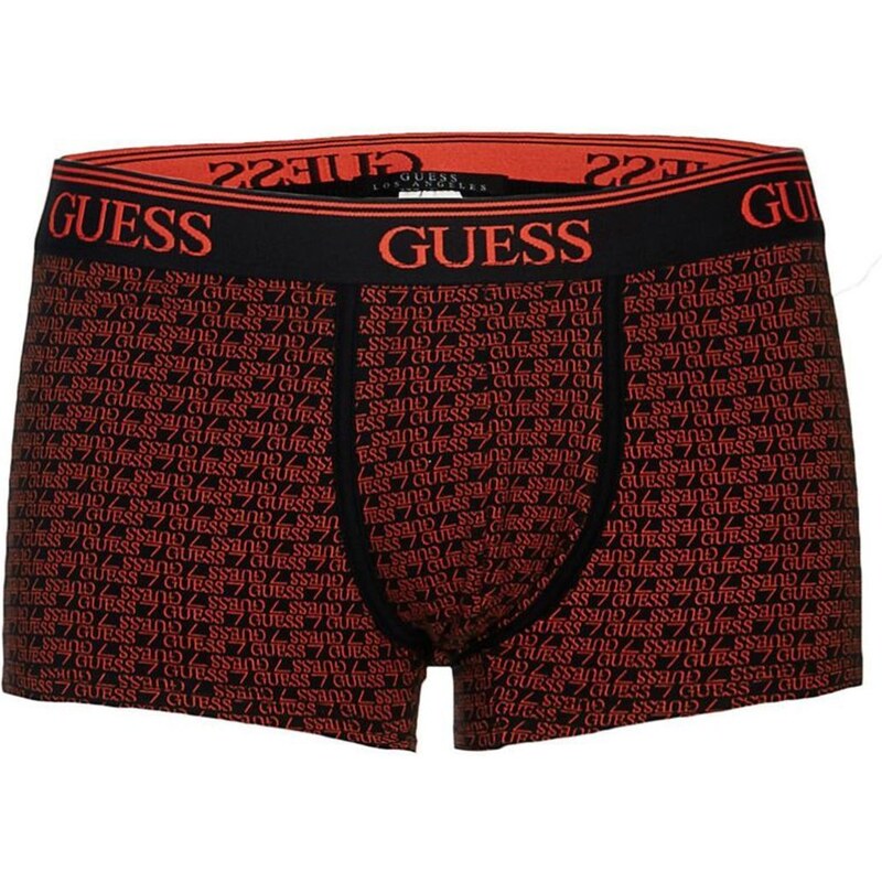 Guess All Over 3D - Boxer - marron