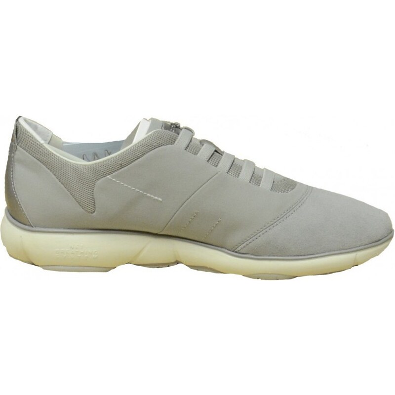 Geox Chaussures Nebula Chaussures Femme Lacets Gris Net Breathing System D621EC