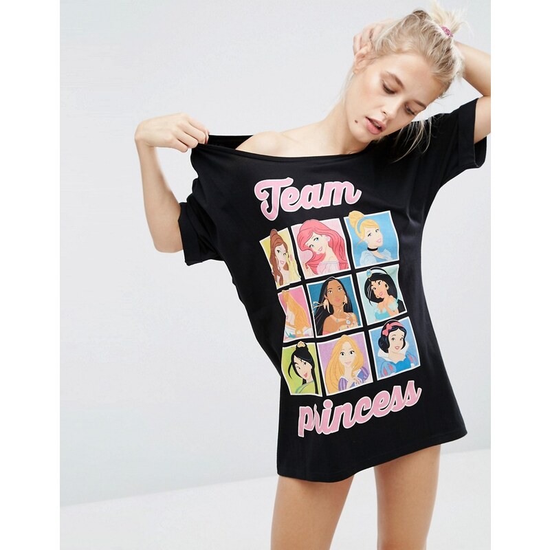 ASOS - Disney Princesses Original Girl Gang - T-shirt de pyjama - Multi
