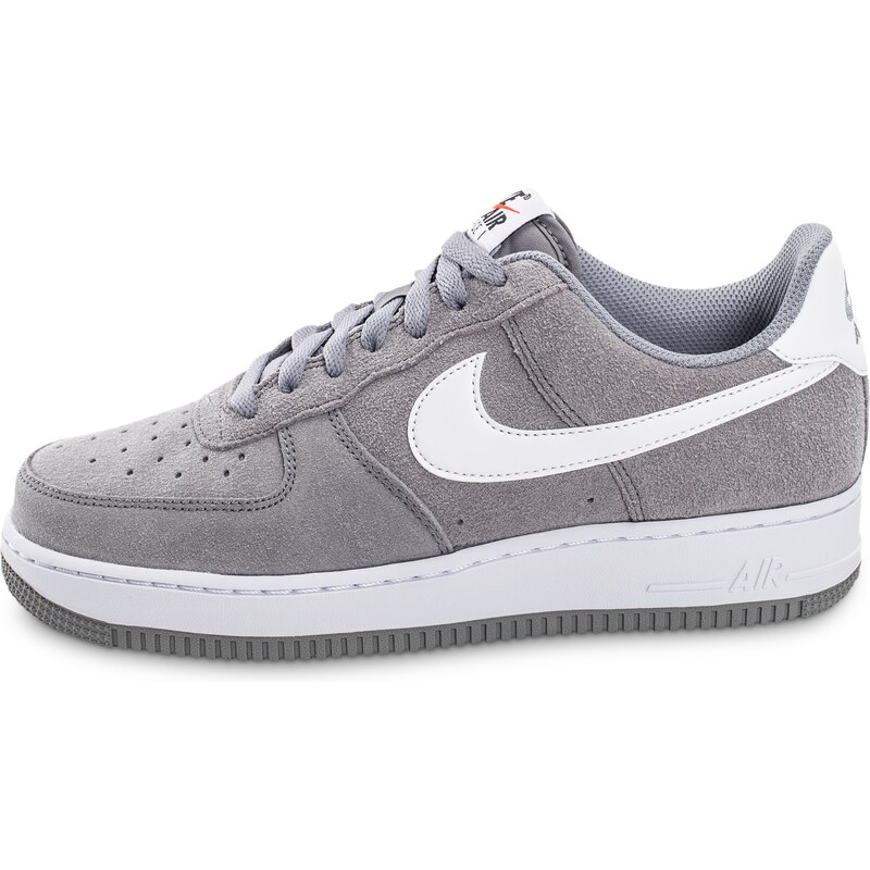 Nike Baskets Air Force 1 Suede Grise Homme