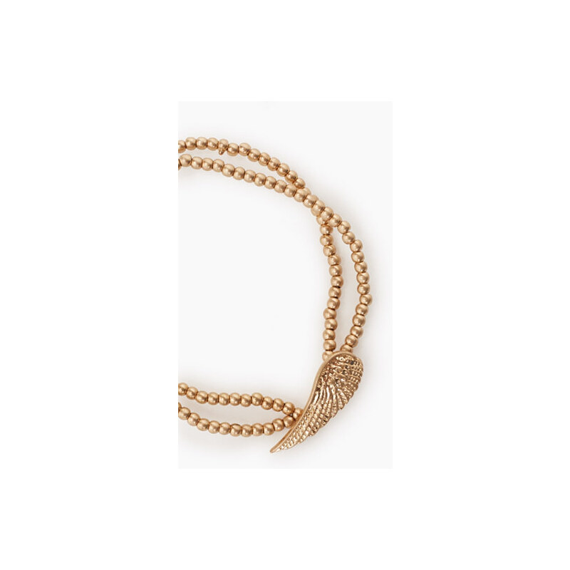 Esprit Bracelet en perles élastique + aile