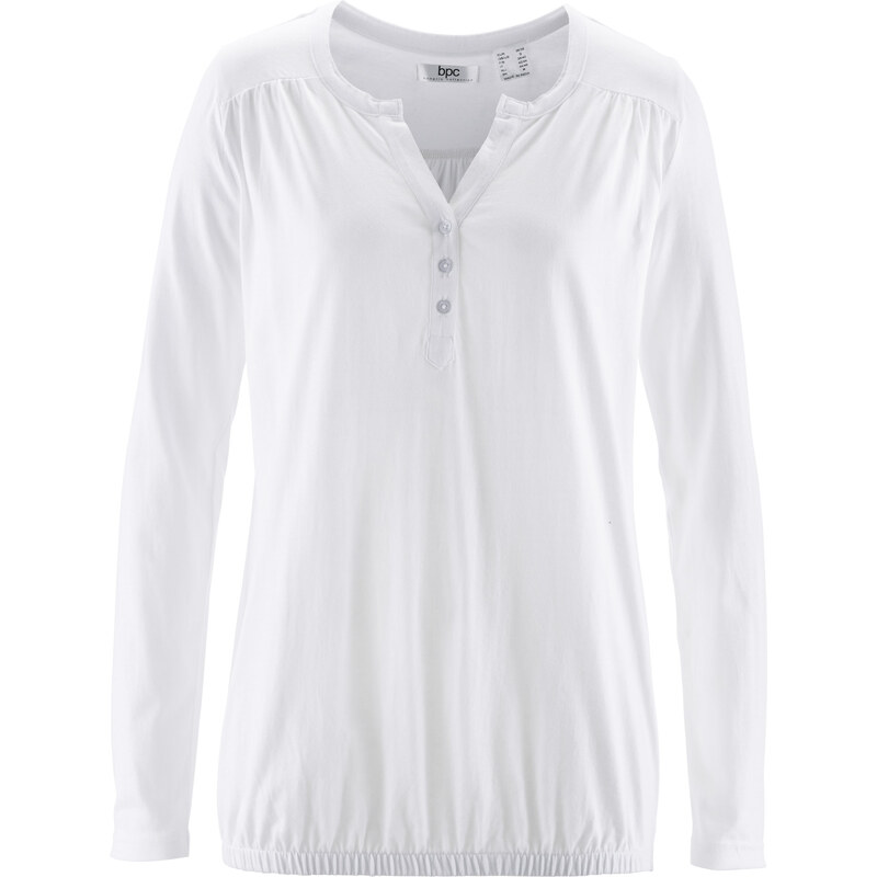 bpc bonprix collection T-shirt manches longues blanc femme - bonprix