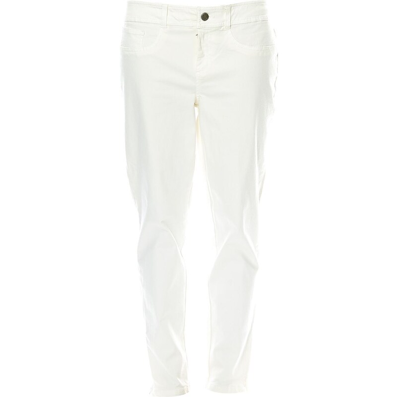 Calvin Klein Jeans Pantalon coupe carotte - blanc