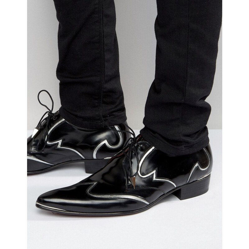 Jeffery West - Adam Ant - Chaussures en cuir à talons - Fauve