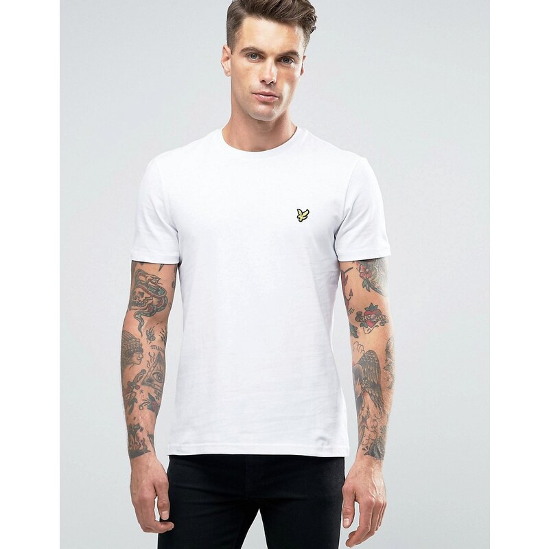 Lyle & Scott - T-shirt à logo aigle - Blanc - Blanc
