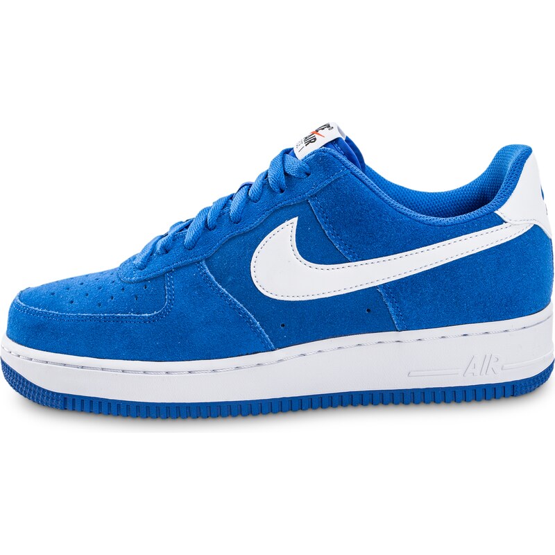 Nike Baskets Air Force 1 Suede Bleu Homme