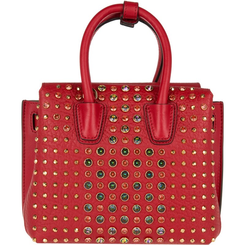 MCM Sacs portés main, Milla Crystal Ball Tote Ruby Red en rouge