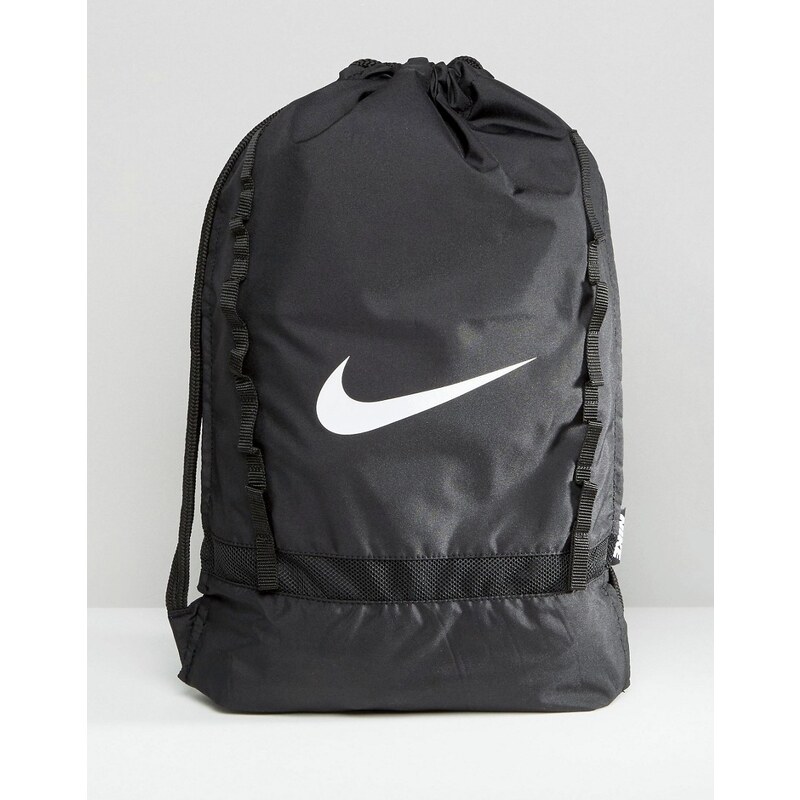 Nike - Brasilia 7 - Sac à dos à cordon de serrage - Noir