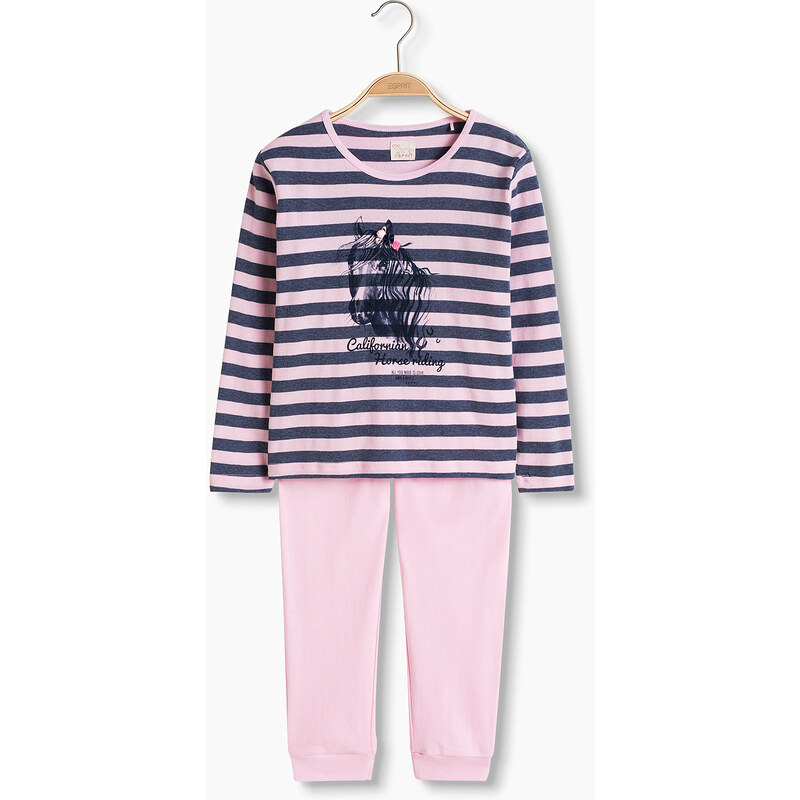 Esprit Doux pyjama, jersey de coton mélangé