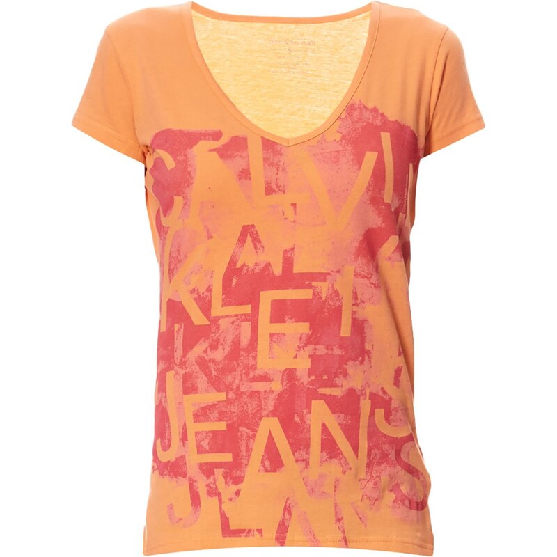 Calvin Klein Jeans T-shirt - orange