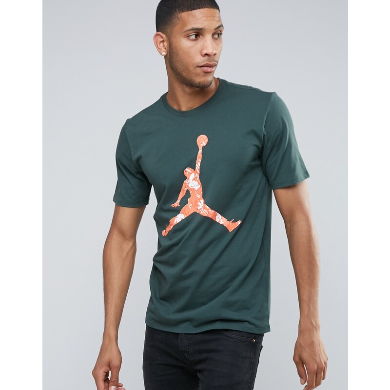 Nike - Air Jordan Hand Down - T-shirt - Vert 801601-327 - Vert
