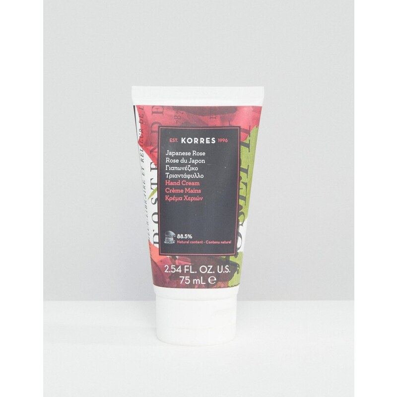 Korres - Crème pour les mains à la rose du Japon 75 ml - Clair