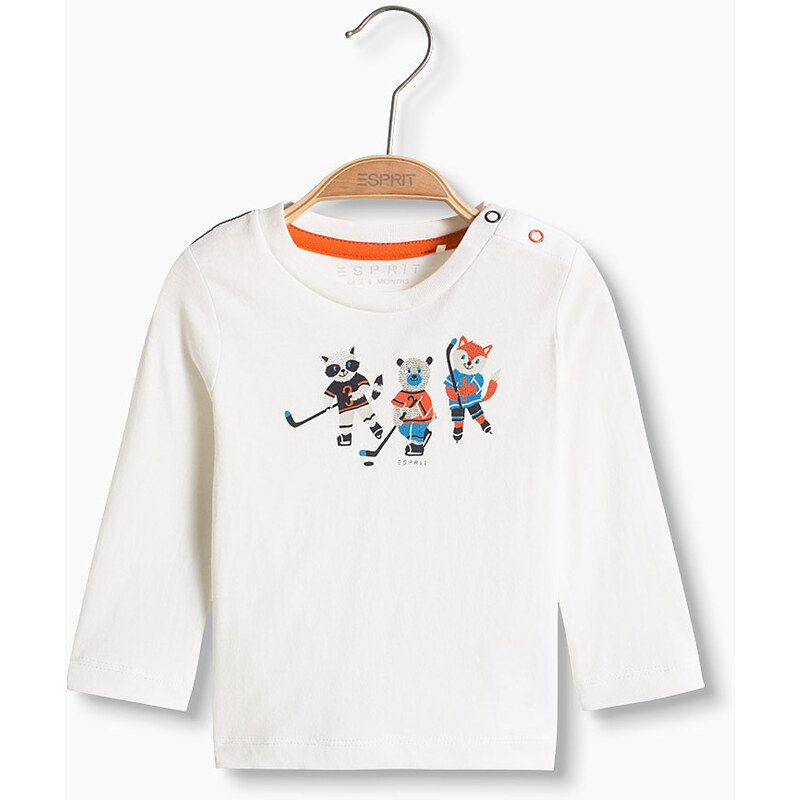 Esprit T-shirt imprimé sportif en coton