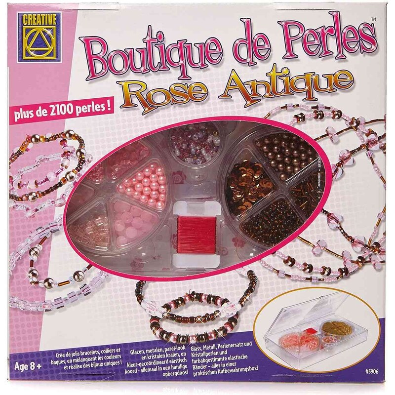 BSM Rose Antique - Boutique de perles
