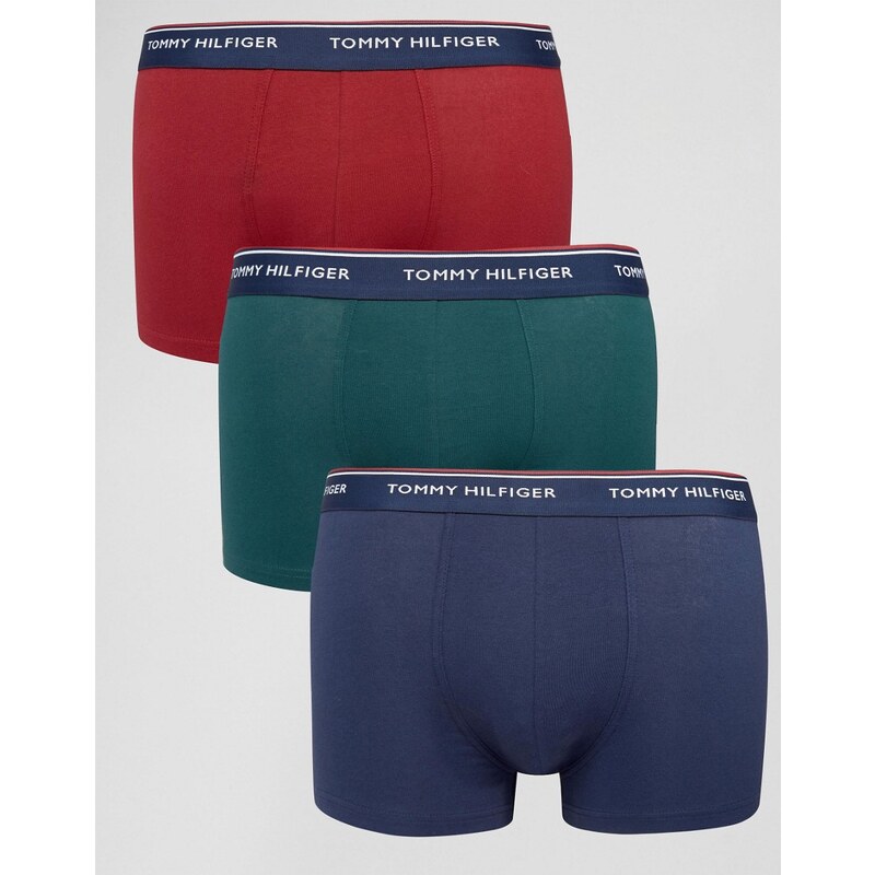 Tommy Hilfiger - Premium Essentials - Lot de 3 boxers stretch - Multi