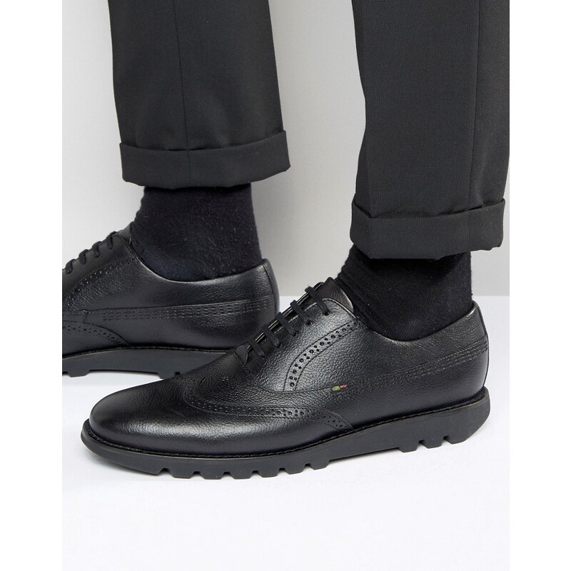 Kickers - Kymbo - Chaussures Richelieu Oxford en cuir - Noir