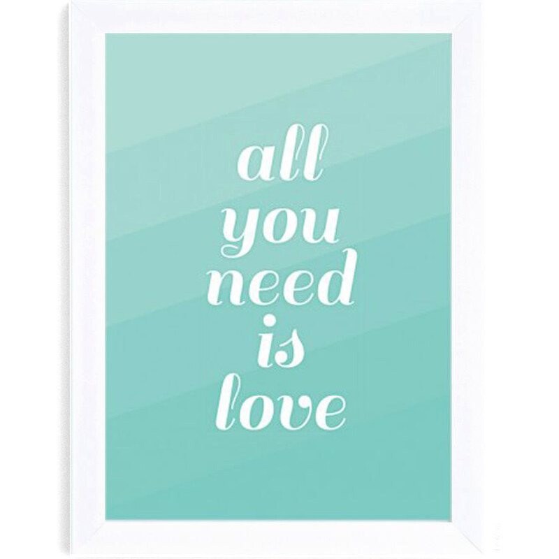 Le Mog Affiche "All You Need Is Love"