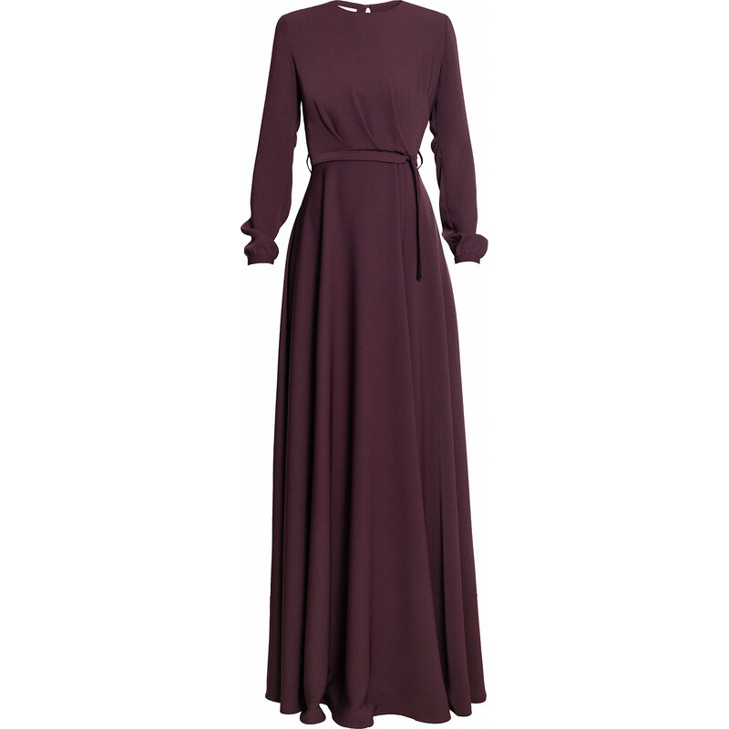 UNDRESS Robe Violette Longue - Elan