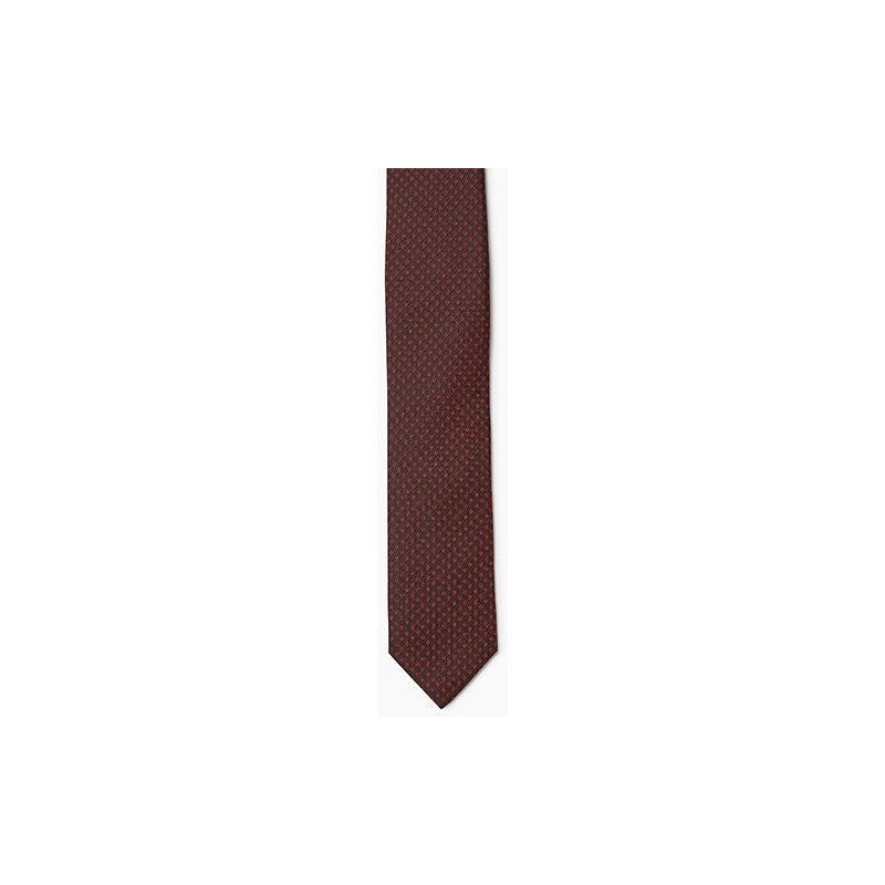 Esprit Cravate à losanges, 100 % soie