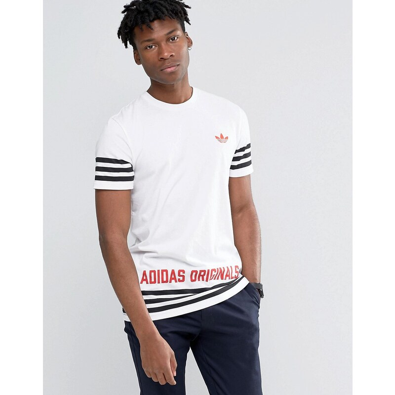 adidas Originals - Street Pack AZ1138 - T-shirt - Blanc - Blanc