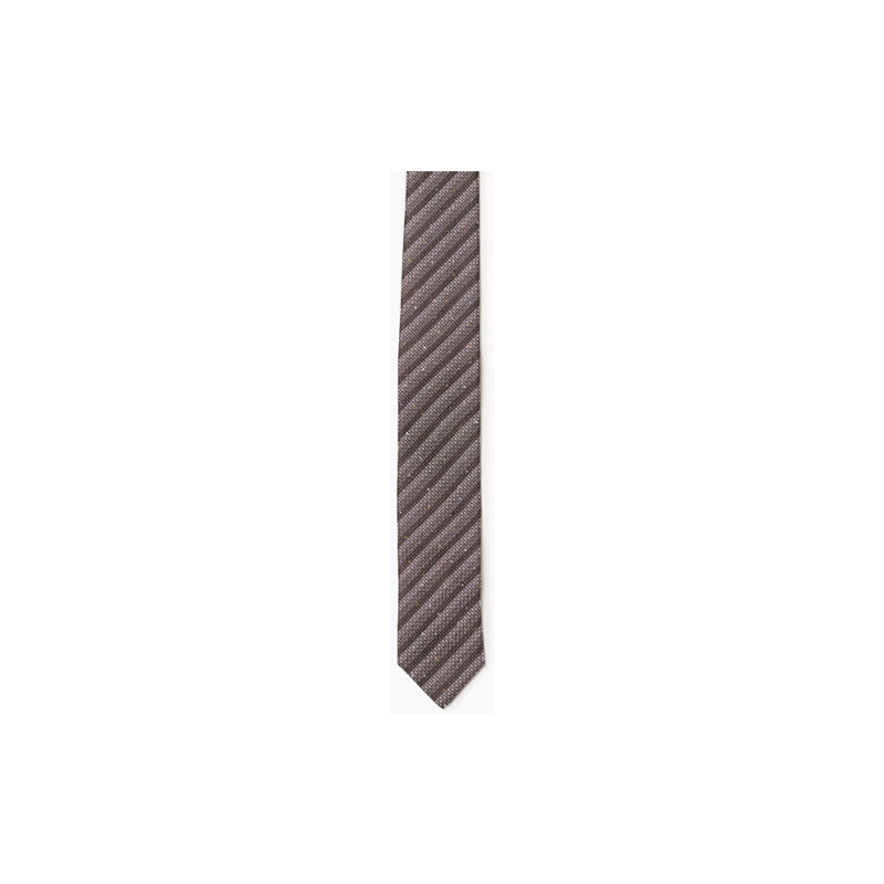 Esprit Cravate à rayures structurées, 100 % soie
