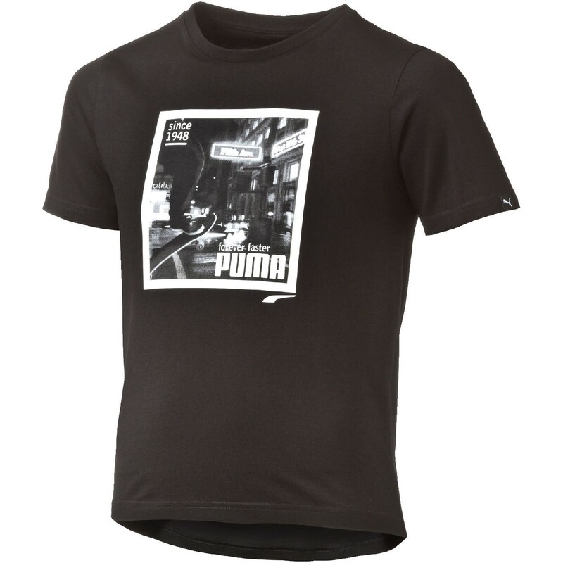 Puma Street skater - T-shirt - noir