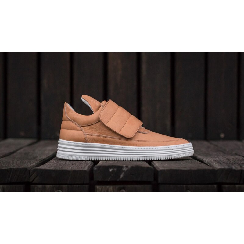 Filling Pieces Low Top Padded Velcro Creme