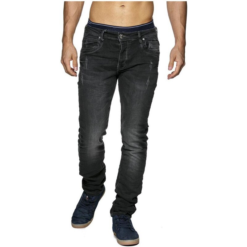 Jeansnet Jeans Jeans fashion homme 8309 Noir