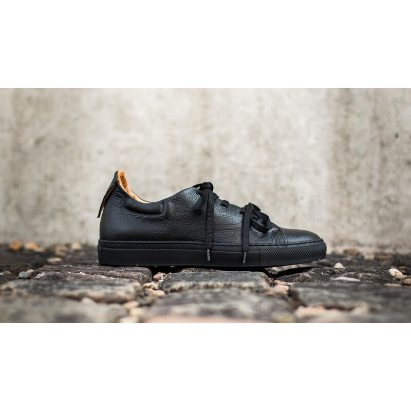 Marco Laganà Sneaker Leather Black-Black Sole