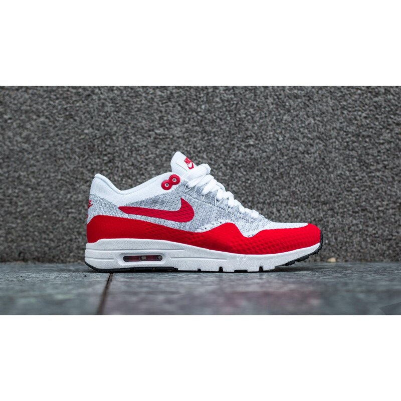 Nike W Air Max 1 Ultra Flyknit White/ University Red-Pure Platinum