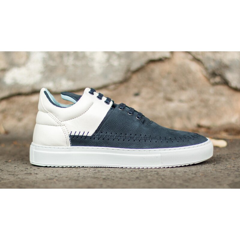 Filling Pieces Low Top Doble Creme/ Navy