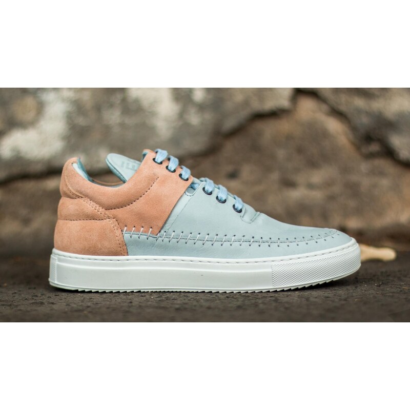 Filling Pieces Low Top Doble Nude/ Baby Blue