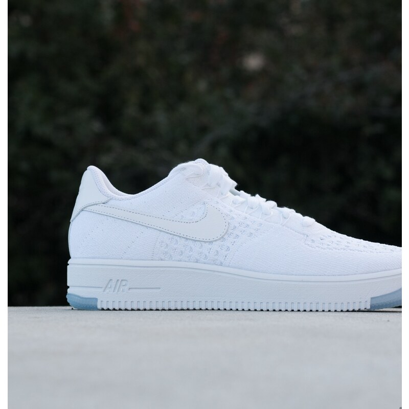 Nike Air Force 1 Ultra Flyknit Low White/ White- Ice