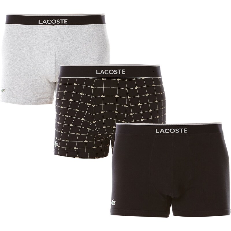 Lacoste Underwear Lot de 3 boxers - noir