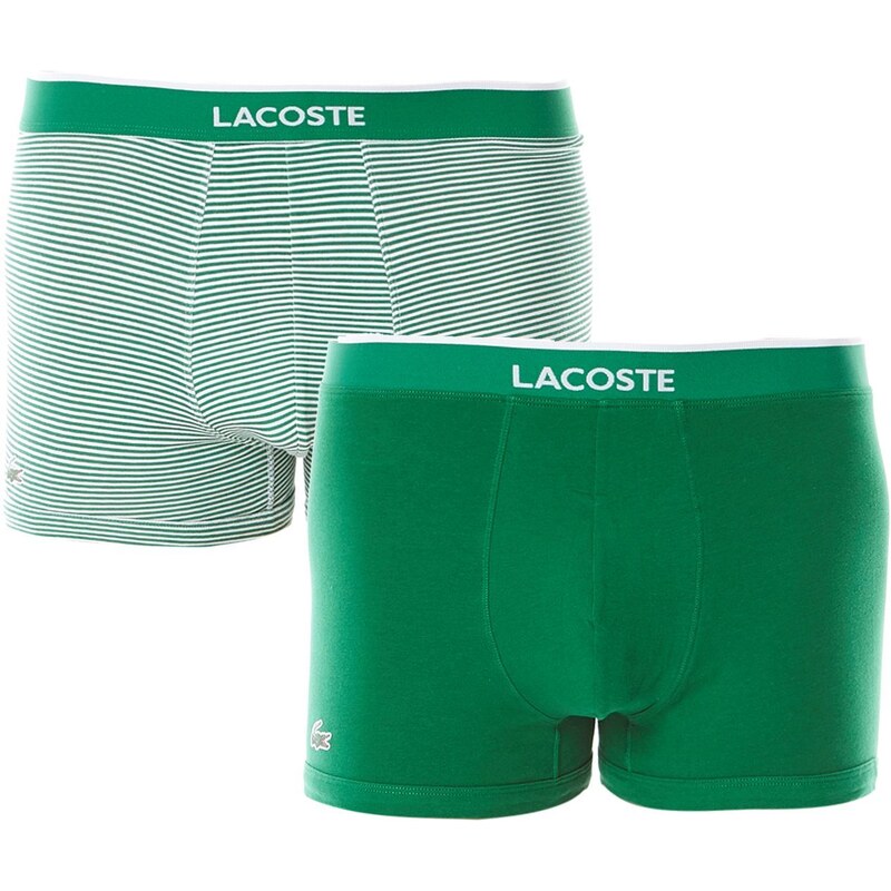 Lacoste Underwear Lot de 2 boxers - vert