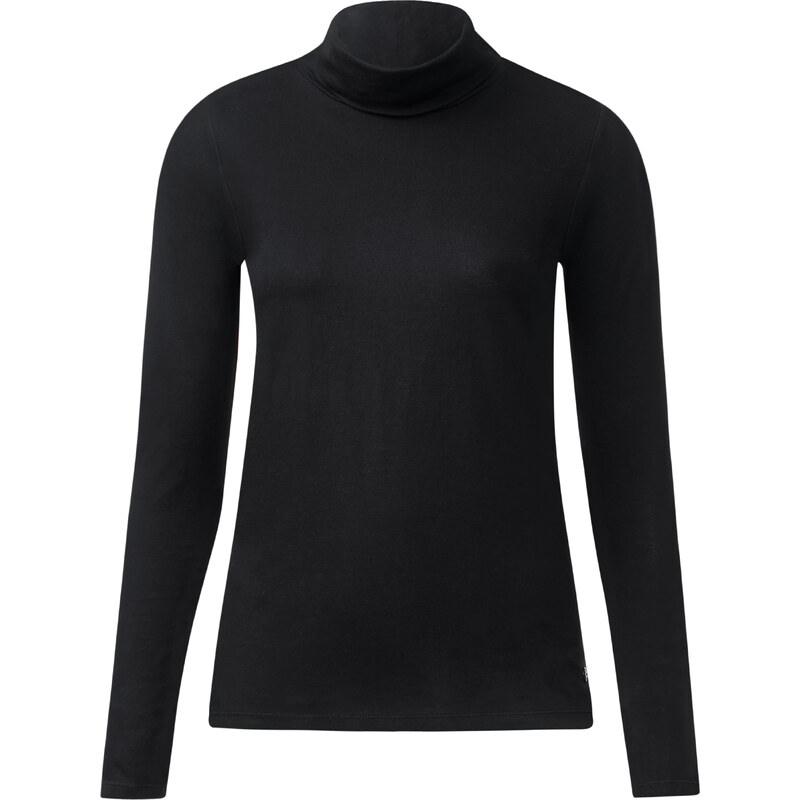 Cecil - T-shirt chiné léger de style basique Jona - Black