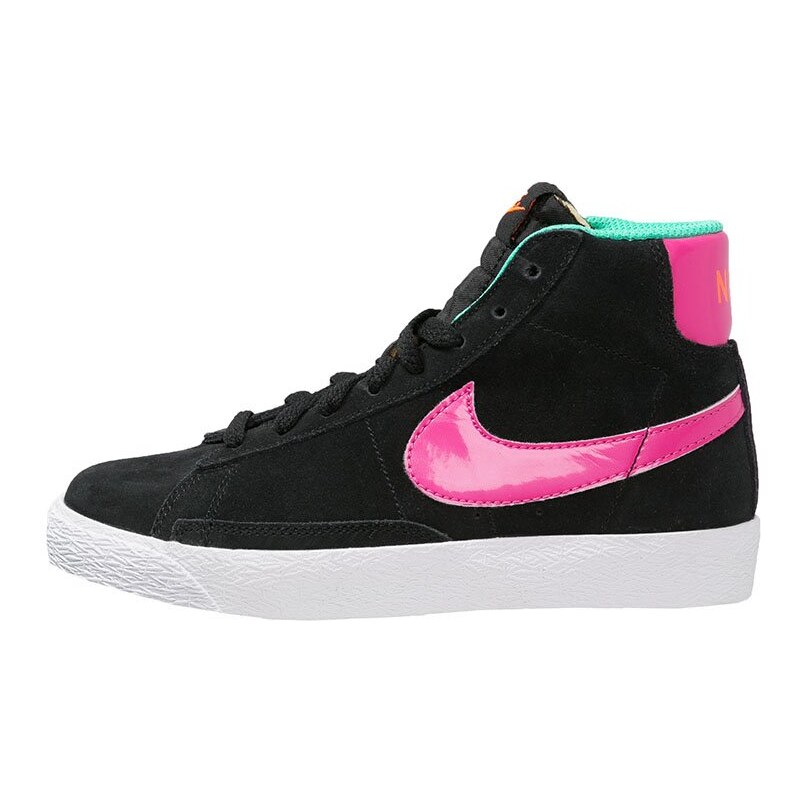 Nike Sportswear BLAZER MID Baskets montantes black/hot pink/total orange/mint