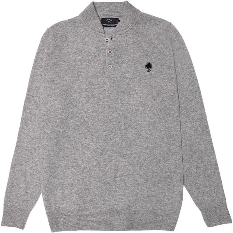 Faguo Romilly - Pull en laine - gris