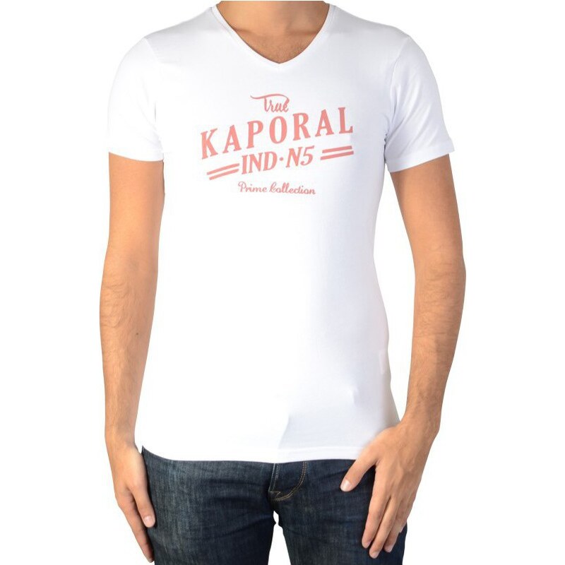 Kaporal T-shirt Tee Shirt Kaporal Dobbo White