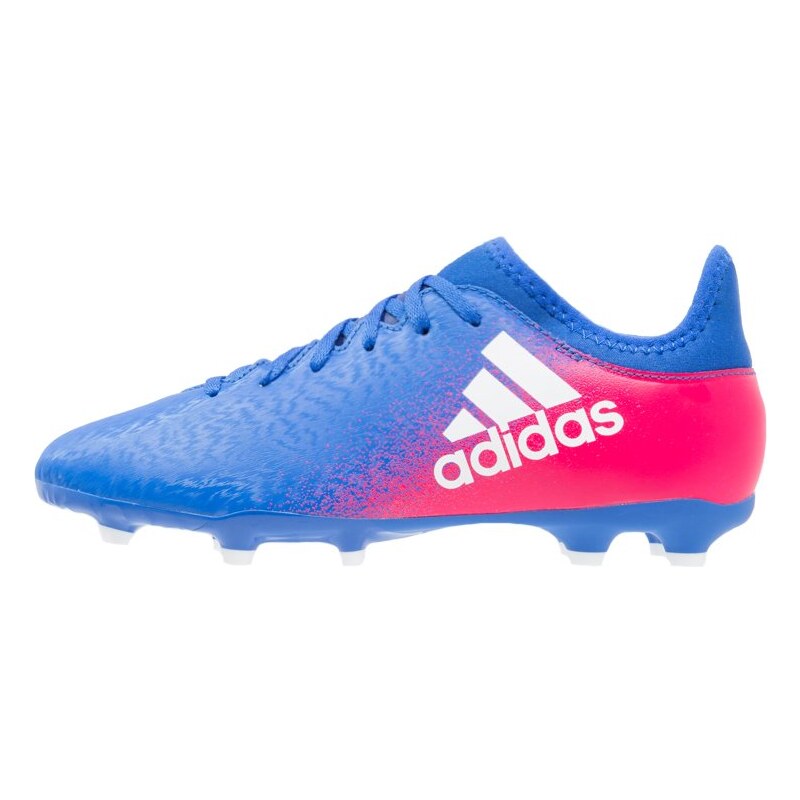 adidas Performance X 16.3 FG Chaussures de foot à crampons blue/white/shock pink
