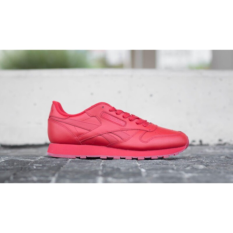 Reebok Classic Leather Solids Scarlet