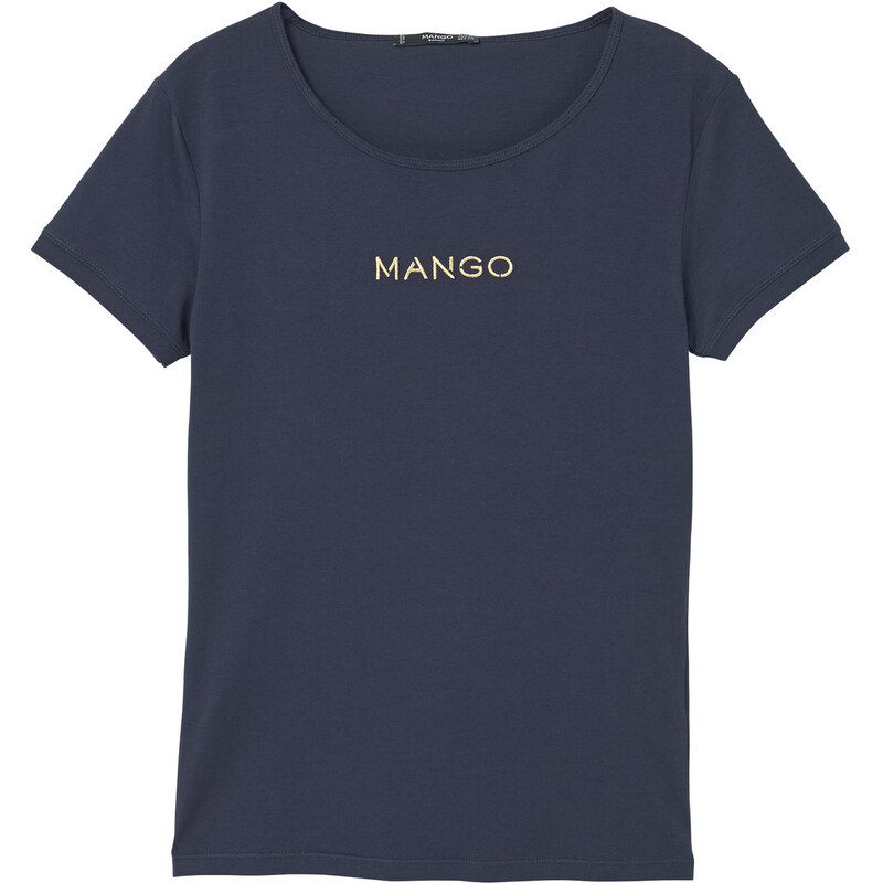 MANGO T-Shirt Logo En Coton